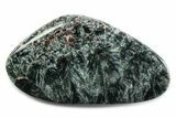 Polished Seraphinite Stone - Korshunovkiy Mine, Siberia #380132-1
